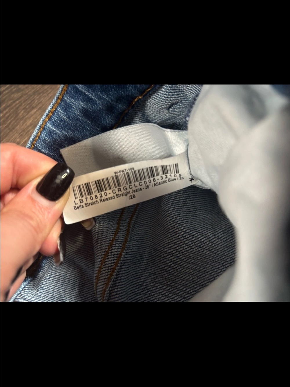 Quince Light Blue Denim Jeans - Picture 5 of 6